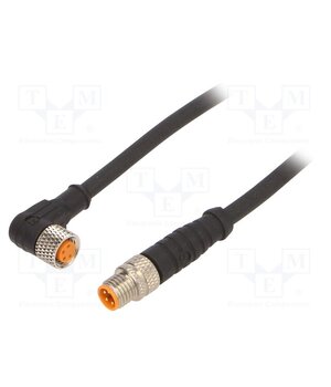 0810 0805 04 301 5M Cable: for sensors/automation; M8; PIN: 4; 5m; plug; 60VDC; 50VAC; 4A N26CzBvSiPujELJCkcQVgpiJJII2p9BpFO5aDJ07GWs