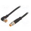 0810 0805 04 301 5M Cable: for sensors/automation; M8; PIN: 4; 5m; plug; 60VDC; 50VAC; 4A N26CzBvSiPujELJCkcQVgpiJJII2p9BpFO5aDJ07GWs