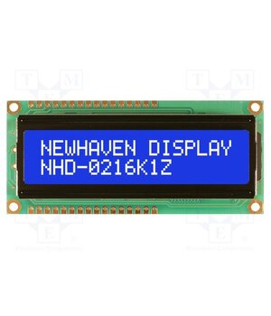 NHD-0216K1Z-NSW-BBW-L Display: LCD; alphanumeric; STN Negative; 16x2; blue; 80x36x13.5mm xB1Fkm7NCkYoc_xrzpIALYUxlSQS0feAWR5gAO9kuQg