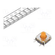 KSC441 V2 70SH SP DELTA LFS Microswitch TACT; SPST-NO; Pos: 2; 0.05A/32VDC; SMT; none; 4N; 5.2mm ugNbBZlOPjoHp7lC0Xn4c22KBUUmESXK3k7BvmTNDag