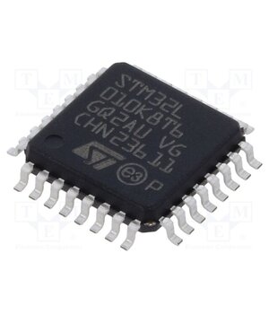 STM32L010K8T6 IC: STM32 ARM microcontroller; 32MHz; LQFP32; 1.8÷3.6VDC; Cmp: 2 vzp5Y8v_OJmS4o9YdaIXd-jWUf35GDekGsrbu6HzxMM