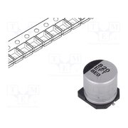 EEEFT1E821AP Capacitor: electrolytic; low ESR; SMD; 820uF; 25VDC; Ø10x10.2mm z9D0uku3t3N-OdaMGxGjyj8gc6gb6ukrlHaDwli9TD4