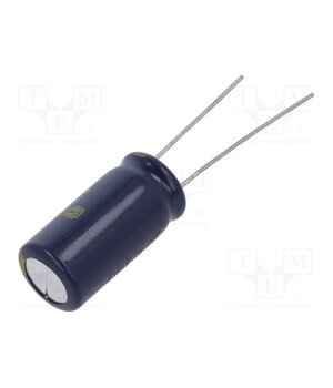 EEUFC1J221X Capacitor: electrolytic; low ESR; THT; 220uF; 63VDC; Ø10x20mm; ±20% k7aTR4lzZ_5yuAWGaXC1KxITX13XIss2TEjafzliSoo