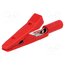 930317801 Crocodile clip; 15A; 60VDC; red; Grip capac: max.4mm; MA 1 UMxPrWllsh0oFMDVkcj7Ly7_QgfnX4zKZY2XkOGcZR4