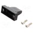 1520-0201-01 Enclosure for connectors: D-Sub; straight; UNC 4-40 zmV3EYEgynpcOXdQD5L07vcUowkDBJY2KdfXU8ksNbY