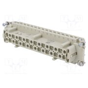 09330322701 Connector: HDC; contact insert; female; 16A; 500V; Han E®; PIN: 32 hY-SfDV-nB8ah4zWXRUhvsbH5Af2ovsICSfiPxAJuqg