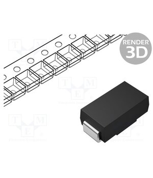 SMAJ60CA Diode: TVS; 400W; 70.2V; 4.1A; bidirectional; ±5%; DO214AC; SMAJ YxyJuX1Nm-PEVSBmBicDOC0J1gSbOXhNakm-WSWJCOk