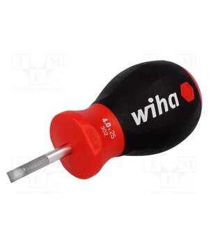 26964 Screwdriver; slot; 4x0.8mm; SoftFinish®; Blade length: 25mm SIst9jBEmqQtflL1FS1c5p-cmxt0lHEgLXSGOHC6Zro