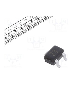 DTC143EUA Transistor: NPN; bipolar; BRT; 50V; 0.1A; 0.2W; SOT323; R1: 4.7kΩ L-hi20gAja2gQwwwiUB_3ETCeAaR-VWIWuaOuR2TlkQ