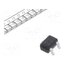 DTC143EUA Transistor: NPN; bipolar; BRT; 50V; 0.1A; 0.2W; SOT323; R1: 4.7kΩ L-hi20gAja2gQwwwiUB_3ETCeAaR-VWIWuaOuR2TlkQ