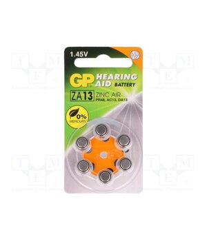 ZA13 Battery: zinc air (ZnO2); AC13,coin,R754; 1.4V; non-rechargeable 2F1PWcBYks-oa_78iwHZSmtGc9VDJVAjuvz8CrY2uzw