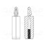 8G501V42562 PCB distance; polyamide 66; L: 6mm; screwed fole,snap fastener 8txvv8Lp7r_pZh2CU9gPsPzqH8THqfPCN4Ig9DTH98E