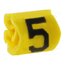 515-01654 Markers; Marking: 5; 1÷3mm; PVC; yellow; -65÷105°C; leaded; HGDC1-3 ofYVCb7CLkzrbEbR-03fvRAc898jf1eBsg0Bqa4XHuw