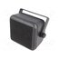 BOX0004-05 Car loudspeaker enclosure; plastic; black; 100mm sse58adVZB9CoPnNE_hWEg3Yjbp95vEZOc2UWVVpLzY