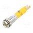 19010352 Indicator: LED; superflat; yellow; 24VDC; Ø8mm; IP40; connectors 6HPW0GQGpcLlf3vmW0IKJIsEphw3psCENqloJPXEfIY