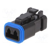 PX0105S02BK Connector: wire-wire; plug; female; PX0; PIN: 2; IP68; for cable C3aRq6RCpYESSyZXtTX87gSMrmtnyU6yXI7yt4UcPeE