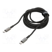 CATWJ-A01 Cable; High Speed,USB 2.0; USB C plug,both sides; 2m; black; 100W 0I7_z2oRCoejkX5exbEo2Psvia52KsJgBjNHVPS9rqk
