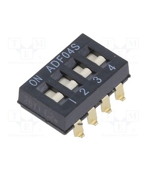 1-1825059-3 Switch: DIP-SWITCH; Poles number: 4; ON-OFF; -0.025A/24VDC; Pos: 2 9SaY7IPXAIAc0zJxZrXNgRBD6flLwH3xsDlBYdTeoN0