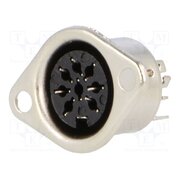 VG05024 DIN SOCKET 8P 270° Connector: DIN; socket; female; PIN: 8; 270° with central pin FM_titEfjKhDf6WAUcn2hXmiRdH_CWTbtoZ_CIT7OG0
