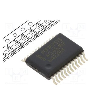 PCF8575TS/1,118 IC: interface; I/O expander; 2.5÷5.5VDC; I2C; SMD; SSOP24; Ch: 16 3ePjeWJDl6B8PRXauiBy44gjGE_T72W6JTw5x6DxIUc