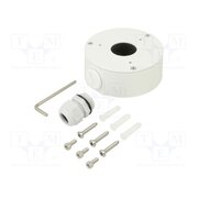 PFA134 Accessories: junction box; Ø90x35mm; white; -40÷60°C; aluminium sgo2G7KmqbzZ43FbCO2ks8FeTDwH2yggOPWH38LbV5Q