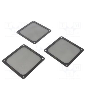 GRM12-M01-BKT3 Filter; Ø120mm; plastic; 3pcs; black; Mounting: magnet,screws -FPsDpgkP-xFbkgcRUHTQr7GVMavEfMedmueOaGdSmM