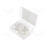 OKLEDT5100M4 Diode: LED-kit; THT; 5mm; 100pcs; natural white; 2.7÷3.4VDC; 20mA evoGy2CXV0Q0mu2WRleIMGmQO1Xggj2fN8Z90i1w4tA