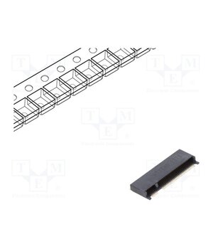 123A-21B00 Connector: M.2 (NGFF); horizontal; SMT; gold flash; PIN: 67; 0.5A -gojRUAGrqxCgnncGeOsgb3vo9Zfhl4Q6ptjF3meB-U