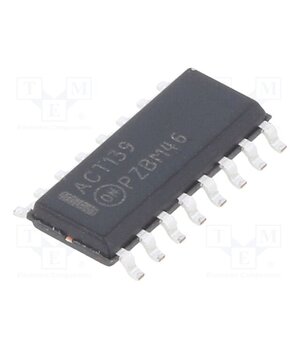 74ACT139SC IC: digital; decoder,demultiplexer; Ch: 2; SMD; SO16; ACT; tube; 40uA sbC6VcKun8dIUNITRIaPgrDs_2fDfbqJJPvuWbgVzZs