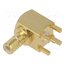 RF3-46-T-00-50-G Connector: SMB; socket; female; angled 90°; THT; on PCBs; PTFE 0DkGWZ75acsP9x6rAwS3f7JOsIEa5anKOvO9DKmO5xk