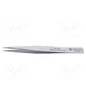 5-878 Tweezers; 130mm; Blade tip shape: flat; universal; tips serrated O9_7YyLjQ0WH8uG5iLw_ZVX-xoorVXRxRKKp_FrAt7Q