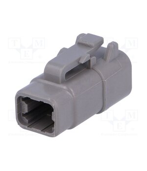 DTM06-4S Connector: wire-wire; terminals, size 20; plug; female; DTM; PIN: 4 NHr9XCqax62MwJcAm-k2HeqwlsRMXwmOdc3OErE1ck4