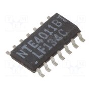 NTE4011BT IC: digital; NAND; Ch: 4; IN: 2; CMOS; SMD; SO14; 3÷18VDC; -55÷125°C u07lylJhj2tGGyPSkMrg5uHxVIcHf4tzoq7HJgt5MZA