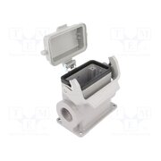 19300100296 Enclosure for connectors: HDC; size 10B; Han® B; IP65; with latch usQ3foWdzYVrBdrf60hfM1SZ6BdqX2H3ZCl99ngn-mE