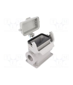 19300100296 Enclosure for connectors: HDC; size 10B; Han® B; IP65; with latch usQ3foWdzYVrBdrf60hfM1SZ6BdqX2H3ZCl99ngn-mE