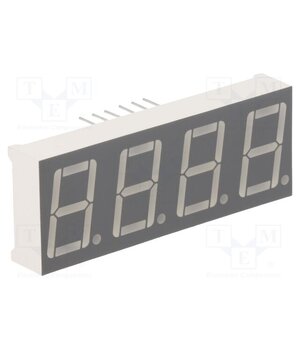 FYQ-5641AUHR-21 Display: LED; 7-segment; 14.2mm; 0.56"; No.char: 4; red; 30÷60mcd FbDLABrrE_ZEbfWEd6-l6BFDkqvLi9IAL21EfH351dE