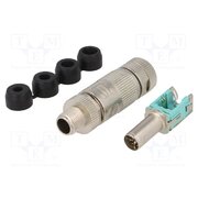 20820050002 Connector: M12; plug; PIN: 8; male; preLink; straight; for cable q9VeVzsR9vLDxtG7xibuQaTi2AInEFJ726cYNl5Iydk