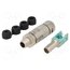 20820050002 Connector: M12; plug; PIN: 8; male; preLink; straight; for cable q9VeVzsR9vLDxtG7xibuQaTi2AInEFJ726cYNl5Iydk