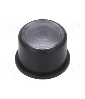 1F091 Button; round; black; Ø9.6mm; plastic 0NAooZ1xNuGPPecqBrZ4j-29FrJbPSUwFADO9bd1wZo