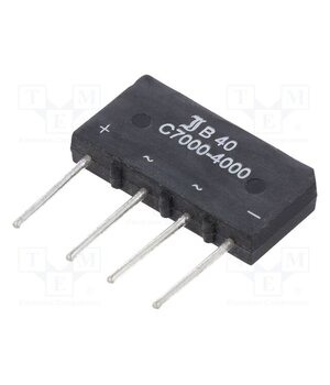 B40C7000A Bridge rectifier: single-phase; Urmax: 80V; If: 7A; Ifsm: 150A; flat C5CRYpYTE9gEb3JMLJB0nDZOa3lta1C7Il91J8K16Sk