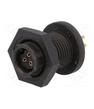 EN2P3F20P Connector: circular; socket; female; 6.5A; 125V; PIN: 3; EN2; THT hkv_baODl8SvC_mqlaOicmTTABdKcPMIVcVflA0yEa0