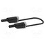 2710-IEC-100N Test lead; 12A; banana plug 4mm,both sides; Urated: 1kV; Len: 1m fFnjbwcisAHYV_8gRJxTBZAD3DvOiFcAUzTghsfXEiU