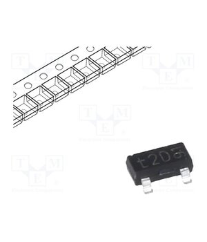 PMBTA92,215 Transistor: PNP; bipolar; 300V; 0.1A; 250mW; SOT23,TO236AB gduXAkNv62ziHih6CiQ70g3qHLa8Ir8h4zQVxghcdlM