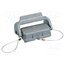 09200105423 Protection cover; size 10A; Han; with latch; metal; 49.5x16mm 7aYTj1Hjz3wbfl9lIkG_yVd4WtNT3qEuqYWpwqvnOVk
