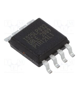 IS25LP032D-JBLE IC: FLASH memory; 32MbFLASH; DTR,QPI,SPI; 133MHz; 2.3÷3.6V; SOP8 i5MaD1DZfjgPi71cTPvC9_lxq0E13CoC3lF_lnQZxZU