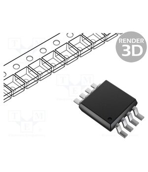 MCP4911-E/MS IC: D/A converter; 10bit; Ch: 1; 2.7÷5.5V; MSOP8; -40÷125°C; tube uve4AS_G5zKpE55HNpRKRERnvkVRg_kaXylcGt25rL0