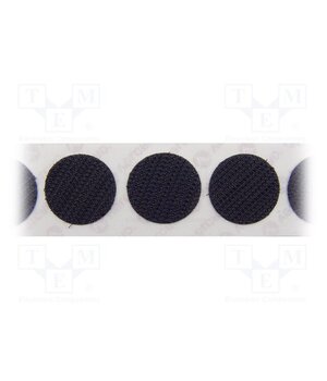 VELCRO®BRAND VELCOIN®FASTENER H-19 PS30 Tape: hook and loop; hook; caoutchouc; black; Application: fixing EjSfBKoYxy_gJvlqZRCX64gK7omwfrYmuhZmuaaJ68Y