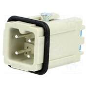 09200032633 Connector: HDC; contact insert; male; 10A; 250V; Han® A; PIN: 4; 3+PE RftRU1vvnKRC_fvlbr4fMu9sUfntp9etDxIj235smUE