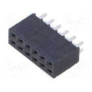 SSW-106-01-F-D Connector: pin strips; socket; female; PIN: 12; straight; THT; 2x6 LIweRtNfkox9w1tpvY3dLfmnPsaz1G9PlHEdsfNwGB4