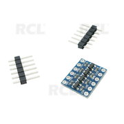 I2C loģiskā līmeņa pārveidotājs 5V uz 3,3V Arduino, 4 kanāli

 ABSI02.jpg